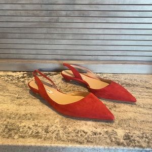 M.M. Lafleur The Federica Flat Red